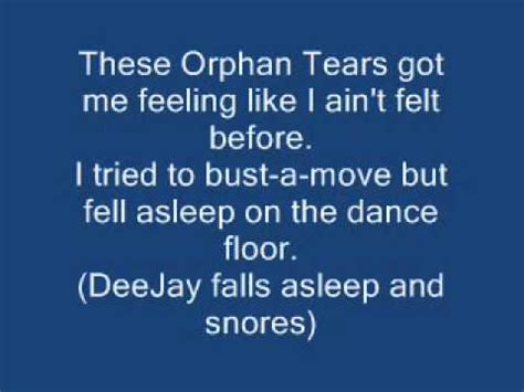 Orphan Tears Lyrics - Your favorite Martian - YouTube