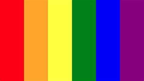 LGBTQ Rainbow Pride Flag 10" Metallic Deco Mesh Set (Red, Orange, Yellow, Green, Blue, Purple ...