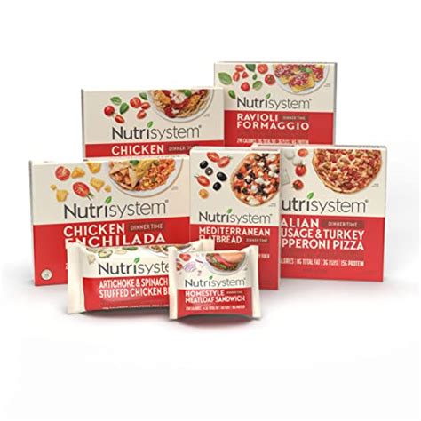 Nutrisystem® FROZEN Fast Five 7-Day Diet Kit, Helps Support Weight Loss, 28 Delicious Meals ...