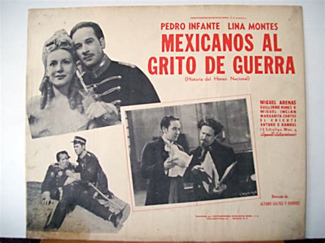 "MEXICANOS AL GRITO DE GUERRA" MOVIE POSTER - "MEXICANOS AL GRITO DE ...