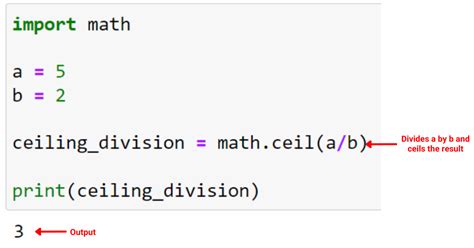 Python Ceiling Division: Quick User Guide – Master Data Skills + AI