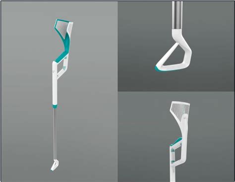 Design Study "e-crutch": The First Walking Aid with App - Medical Design and Outsourcing