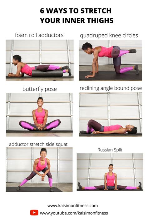 6 Ways to Stretch Your Inner Thighs | Groin Stretch