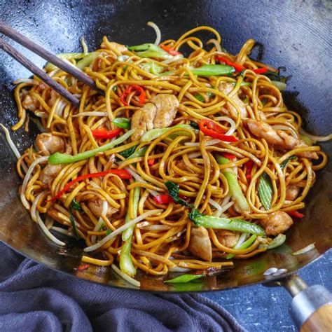 Chinese Food Fried Noodles