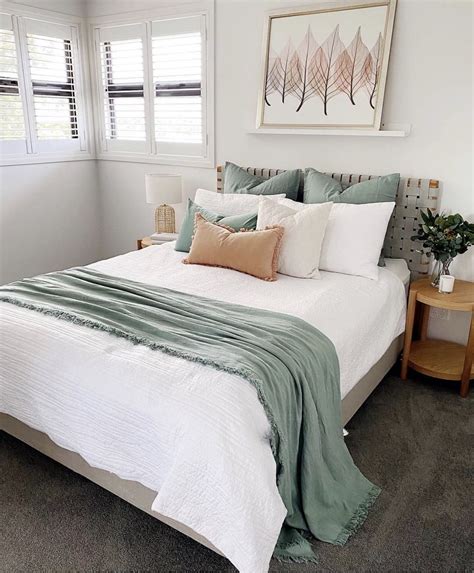 Pin by Sara Taylor on House | Bedroom interior, Sage green bedroom ...