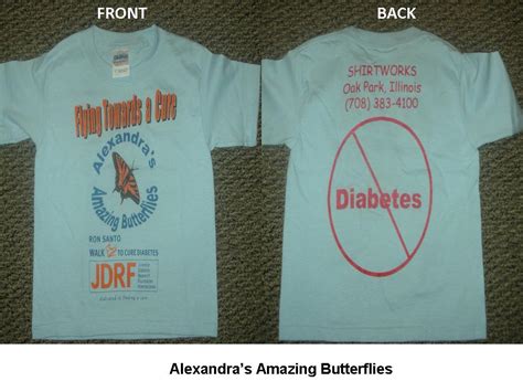 JDRF Ron Santo Walk to Cure Diabetes: Lakefront T-Shirt Contest ...