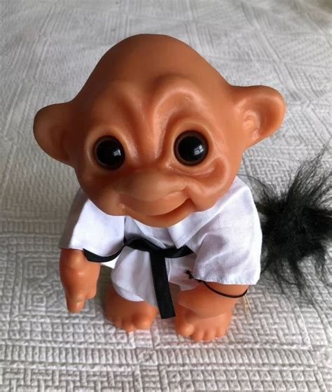 New Dam Bald Tailed Troll Troll Dolls, Pail, Lizard, Toys, Funny Stuff, Vintage, Collections ...