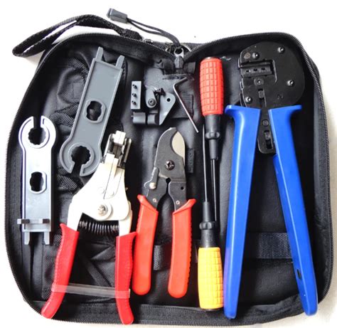 Solar Tool Kit solar Tool set MC4 crimping tool with cable stripper ...