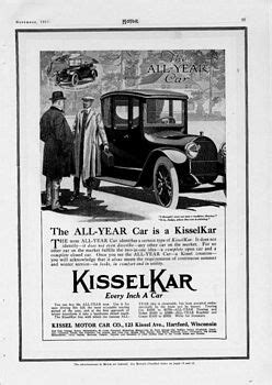 Classic Ads - Old Car Ads Kissel - classic Kissel car ads.