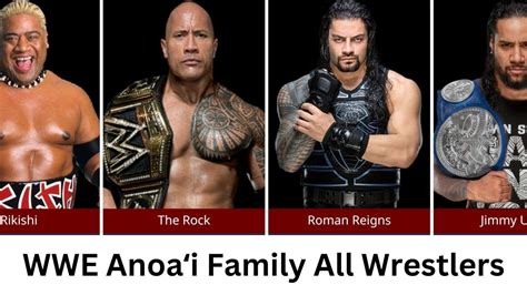 WWE Anoaʻi Family All Wrestlers - YouTube