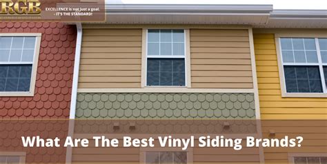 What Are The Best Vinyl Siding Brands? | RGB Construction