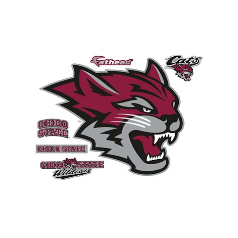 Chico State Wildcats Logo Wall Decal | Shop Fathead® for Chico State ...