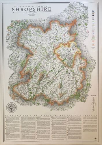 Shropshire Map | TheCartographicArts