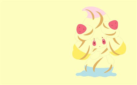 869 Strawberry Rainbow Swirl Alcremie by UnusualPotato1872 on DeviantArt