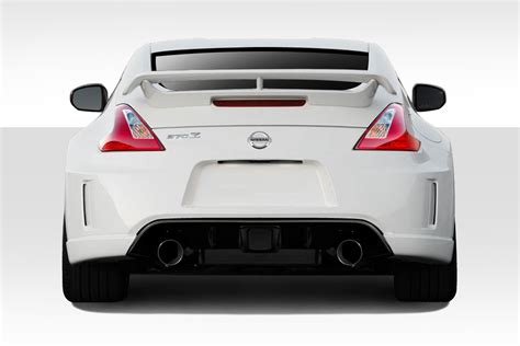 2012 Nissan 370Z Fiberglass+ Rear Bumper Body Kit - 2009-2019 Nissan ...