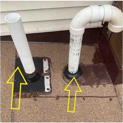 High Efficiency Furnace venting through roof. Wouldn't water get into the intake pipe? : r ...