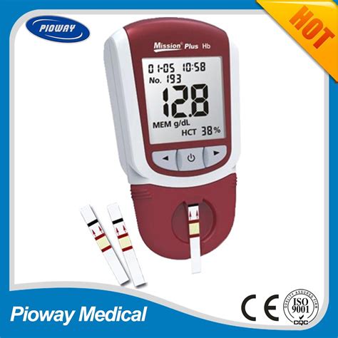 Mission Plus Hb Hemoglobin Meter, Hemoglobinometer, Accurate, Quick & Convenient - Hemoglobin ...