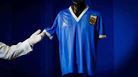 Diego Maradona’s ‘Hand of God’ Jersey Sells for $9.3 Million - The New ...