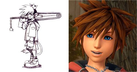 Kingdom Hearts Characters Sora