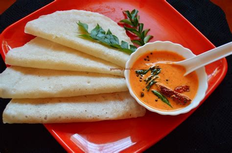 Instant dosa with chutney – Yummy Recipes