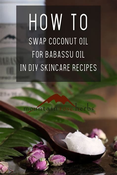 Babassu Oil: A Coconut Oil Substitute in DIY Skincare Recipes