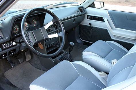 1987 DODGE CHARGER SHELBY - Interior - 186920