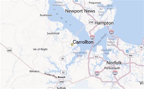 Carrollton Weather Station Record - Historical weather for Carrollton, Virginia