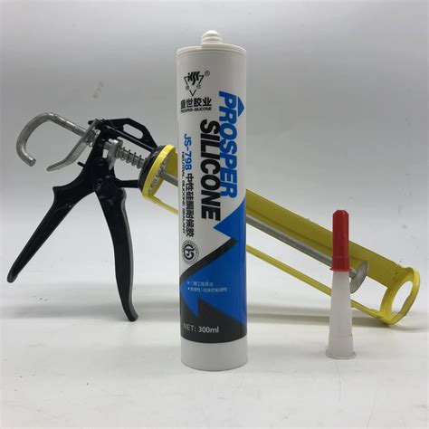 Glass Adhesive Glue/construction/packing Acid 300ml Silicone Sealant ...