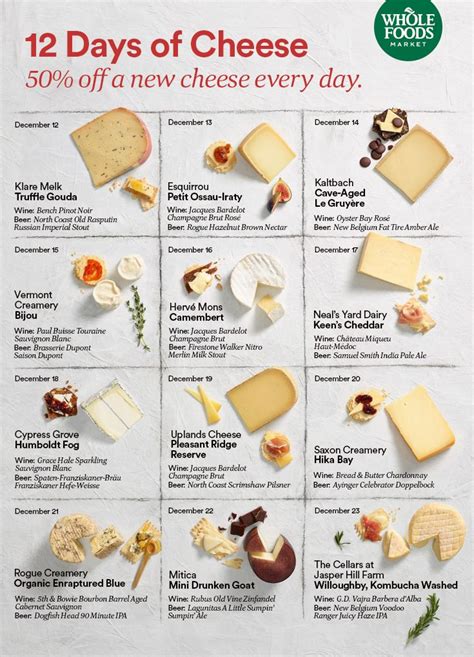 12 Must-Have Cheeses for the Holidays | Whole Foods Market | Food, Quick cooking recipes, Whole ...