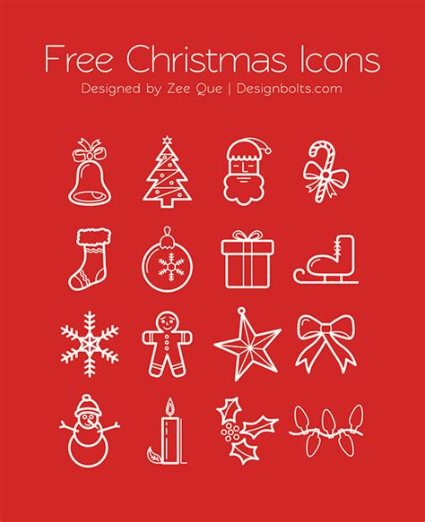 Free Christmas Icons | PNGs & Vector Ai + EPS File