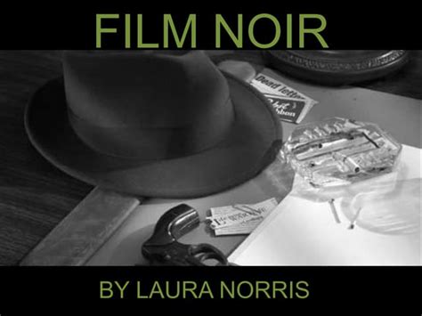 Key features of film noir