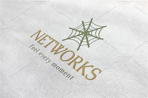 Network Logo ~ Logo Templates ~ Creative Market