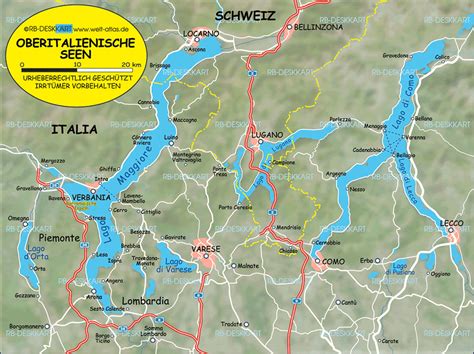 Locarno Map - Switzerland