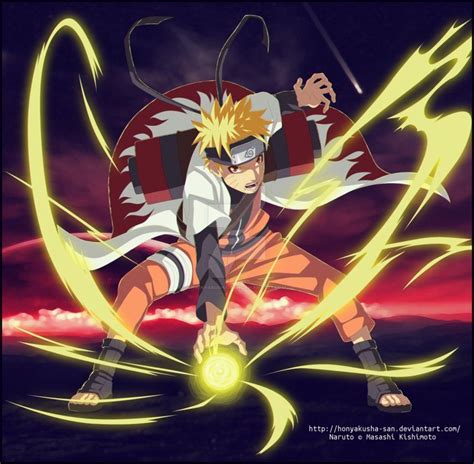 Naruto Uzumaki - sage mode - rasengan by HonYakusha-san.deviantart.com on @DeviantArt | Naruto ...