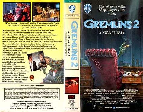 Gremlins 2: The New Batch (1990) [Netflix] : VHScoverART