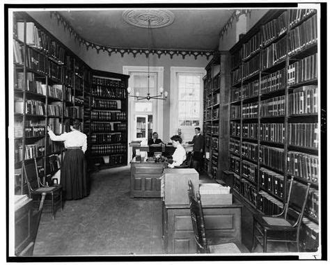 [Free Library of Philadelphia, interior view of department for the blind], c. 1900 | Free ...