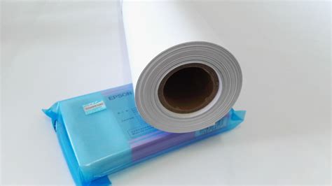 Glossy PP Synthetic Paper Roll , Wide Format PP Inkjet Printing Paper