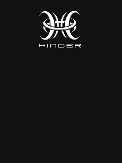 "Original Hinder Band Logo" T-shirt by bergak | Redbubble