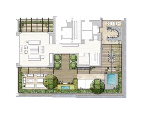 Greenwich Rooftop – Plan | Hollander Design