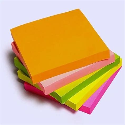 Paper Sticky Notes at Rs 18/piece | Stationary Products in Noida | ID: 22338703691