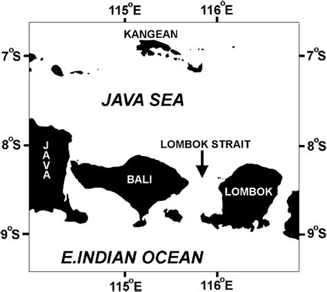 Overview of the Lombok Strait region. | Download Scientific Diagram