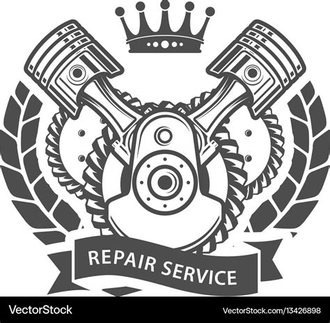 Small Engine Repair Logo Ideas