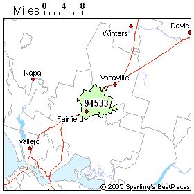 Zip 94533 (Fairfield, CA) Rankings