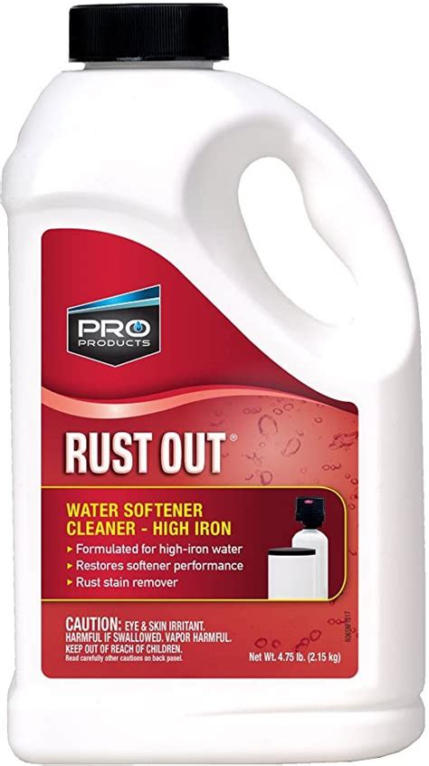 Pro Products Rust Out Water Softener Cleaner And Iron Remover | Water ...