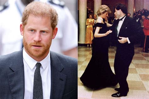 Prince Harry makes a joke about John Travolta dancing with his mother, Princess Diana