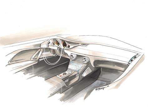 Mercedes interior by pedrodreums on DeviantArt