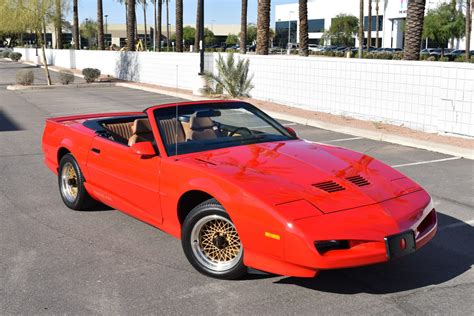 No Reserve: 28k-Mile 1991 Pontiac Firebird Trans Am Convertible for sale on BaT Auctions - sold ...