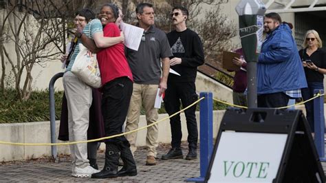 Voters head to the polls in Georgia’s Senate runoff election