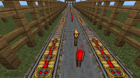 Minecraft railroad crossing for MRT Minecraft Project