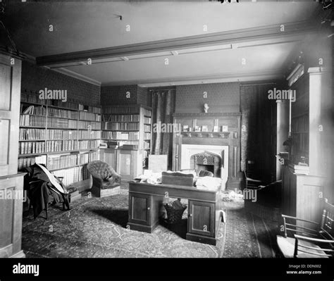 Interior of the Principal's Library at Mansfield College, Oxford ...